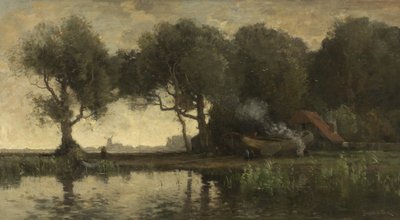 Shipyard by Théophile de Bock  